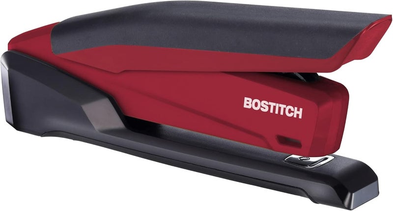 PaperPro Bostitch Office Executive 3 in 1 Stapler, Includes 210 Staples and Integrated Staple Remover, One Finger Stapling, No Effort, 20 Sheet Capacity, Spring Powered Stapler, Red - Image 4